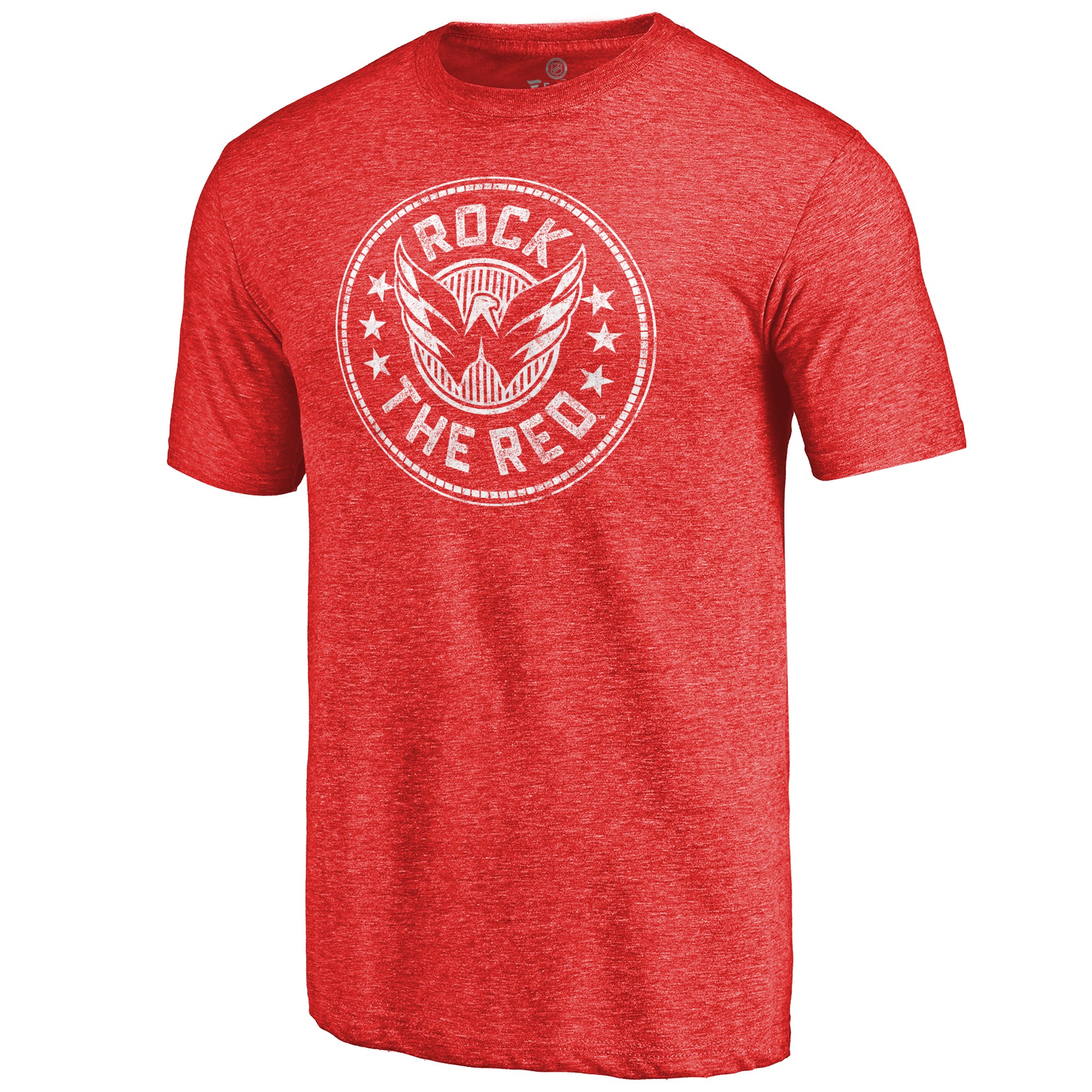 Washington Capitals Red Hometown Collection Presidential Tri Blend T-Shirt