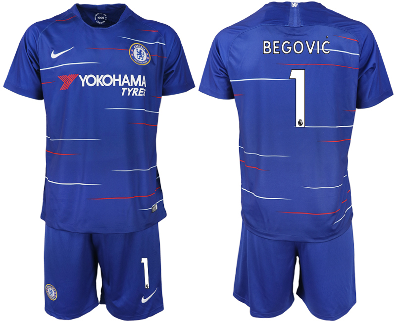 2018-19 Chelsea FC 1 BEGOVIC Home Soccer Jersey