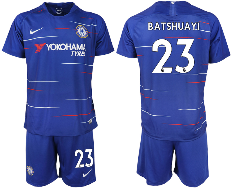 2018-19 Chelsea FC 23 BATSHUAYI Home Soccer Jersey