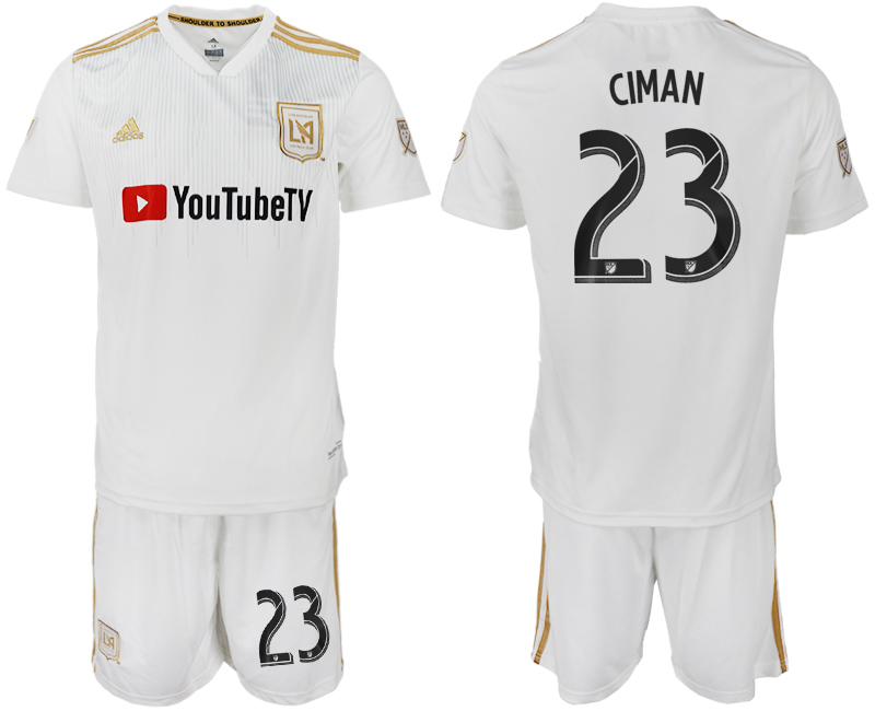2018-19 Los Angeles FC 23 CIMAN Away Soccer Jersey - Click Image to Close