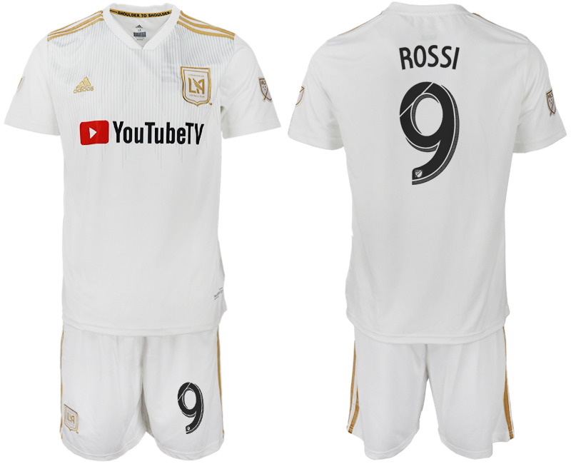 2018-19 Los Angeles FC 9 ROSSI Away Soccer Jersey