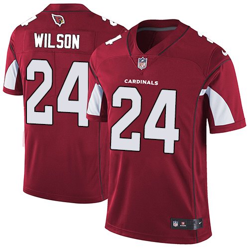 Nike Cardinals 24 Adrian Wilson Red Vapor Untouchable Limited Jersey