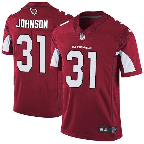 Nike Cardinals 31 David Johnson Red Youth Vapor Untouchable Limited Jersey