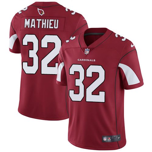 Nike Cardinals 32 Tyrann Mathieu Red Youth Vapor Untouchable Limited Jersey