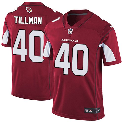 Nike Cardinals 40 Pat Tillman Red Vapor Untouchable Limited Jersey