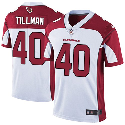 Nike Cardinals 40 Pat Tillman White Vapor Untouchable Limited Jersey