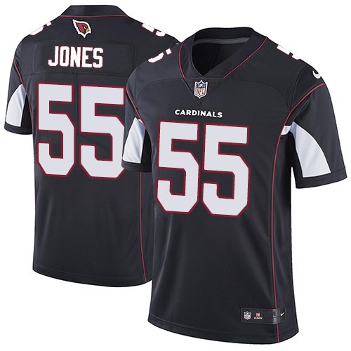 Nike Cardinals 55 Chandler Jones Black Alternate Vapor Untouchable Limited Jersey