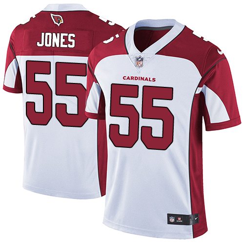 Nike Cardinals 55 Chandler Jones White Youth Vapor Untouchable Limited Jersey
