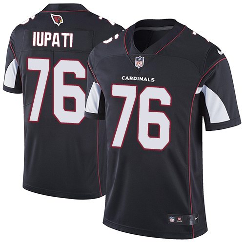 Nike Cardinals 76 Mike Iupati Black Alternate Youth Vapor Untouchable Limited Jersey - Click Image to Close