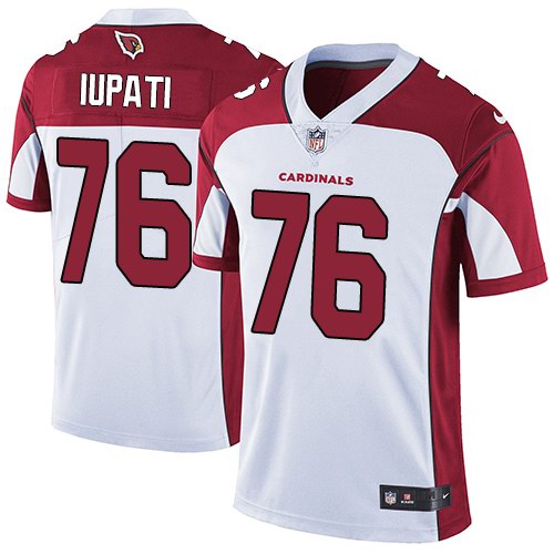 Nike Cardinals 76 Mike Iupati White Youth Vapor Untouchable Limited Jersey - Click Image to Close