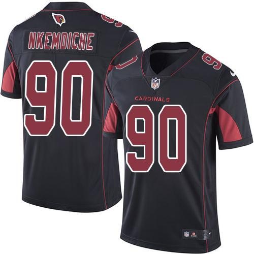 Nike Cardinals 90 Robert Nkemdiche Black Youth Color Rush Limited Jersey