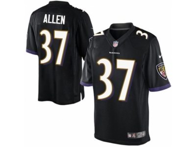 Nike Ravens 37 Javorius Allen Limited Black Alternate Vapor Untouchable Limited Jersey