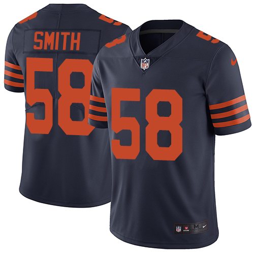 Nike Bears 58 Roquan Smith Navy Alternate Youth Vapor Untouchable Limited Jersey