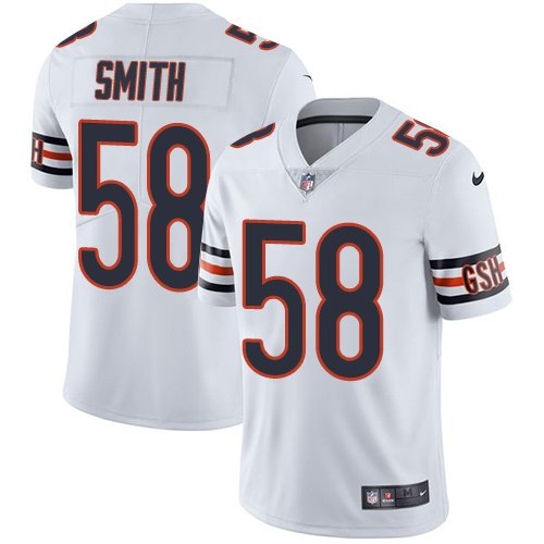 Nike Bears 58 Roquan Smith White Youth Vapor Untouchable Limited Jersey