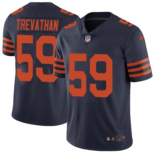 Nike Bears 59 Danny Trevathan Navy Alternate Youth Vapor Untouchable Limited Jersey