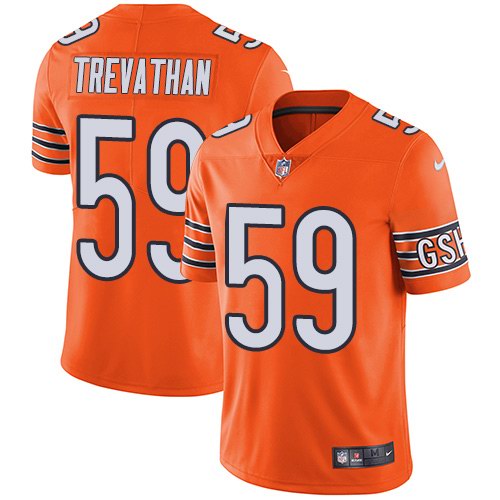 Nike Bears 59 Danny Trevathan Orange Vapor Untouchable Limited Jersey