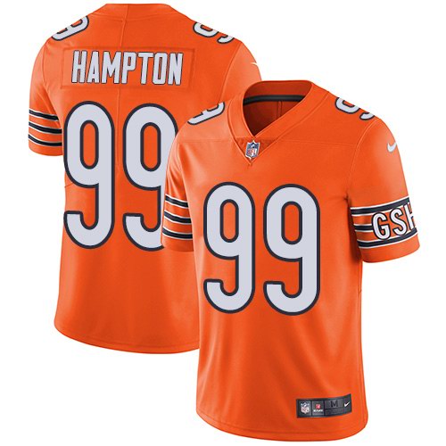 Nike Bears 99 Dan Hampton Orange Youth Vapor Untouchable Limited Jersey
