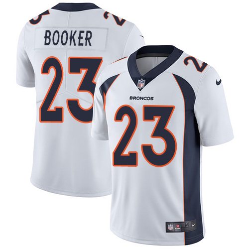Nike Broncos 23 Devontae Booker White Youth Vapor Untouchable Limited Jersey