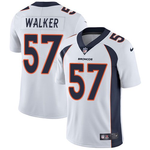 Nike Broncos 57 Demarcus Walker White Vapor Untouchable Limited Jersey