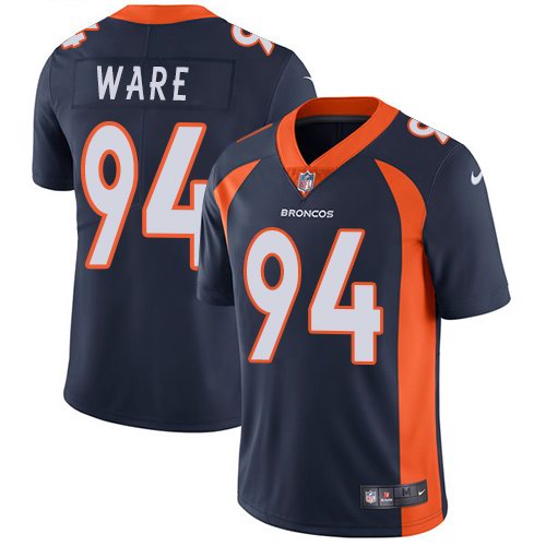 Nike Broncos 94 DeMarcus Ware Navy Youth Vapor Untouchable Limited Jersey Nike Broncos 94 DeMarcus Ware Navy Youth Vapor Untouchable Limited Jersey