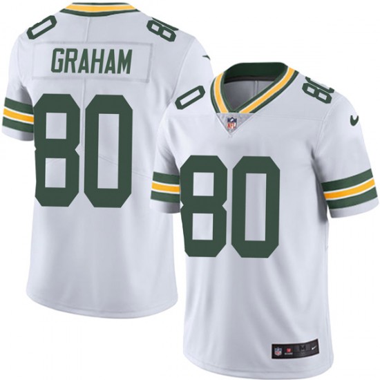 Nike Packers 80 Jimmy Graham White Youth Vapor Untouchable Limited Jersey