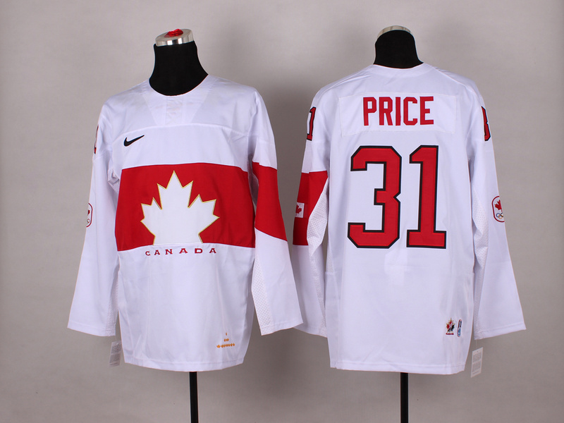 Canada 21 Price White 2014 Olympics Jerseys