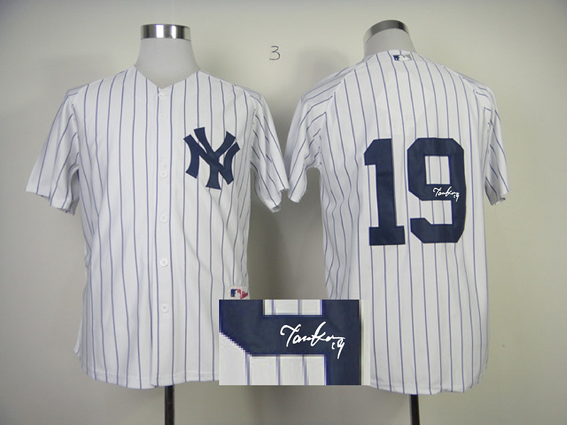 Yankees 19 Tanaka White Signature Edition Jerseys