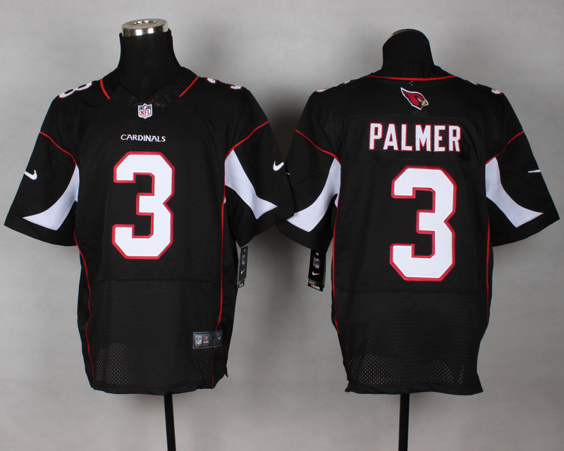 Nike Cardinals 3 Palmer Black Elite Jersey