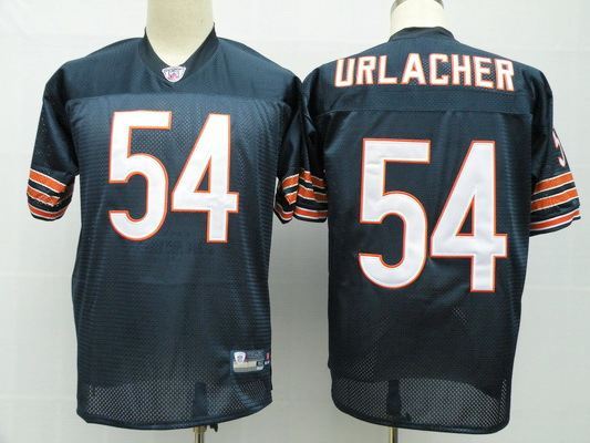 Bears 54 Urlacher Blue Jersey