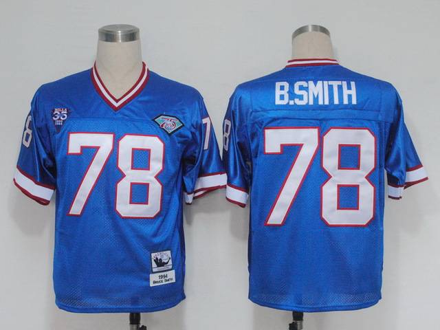 Bills 78 B.Smith Blue 1994 M&N Jersey Bills 78 B.Smith Blue 1994 M&N Jersey