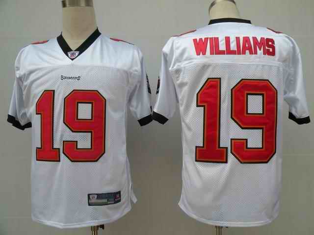 Buccaneers 19 Williams White Jersey