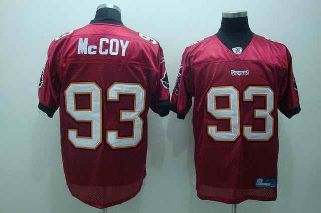 Buccaneers 93 Mccoy red Jersey