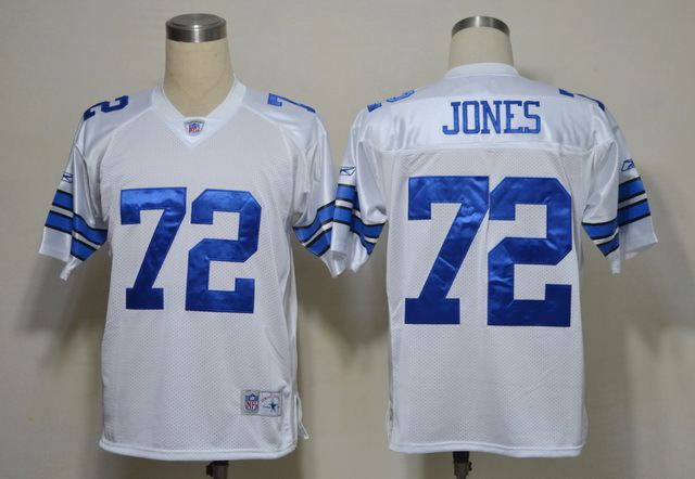 Cowboys 72 Jones White Legends Jersey