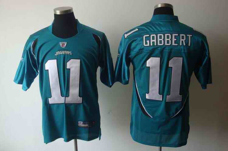 Jaguars 11 Gabbert green Jersey