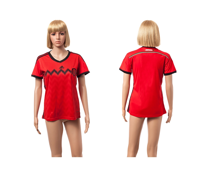 Mexico World Cup Away Soccer Women Jerseys