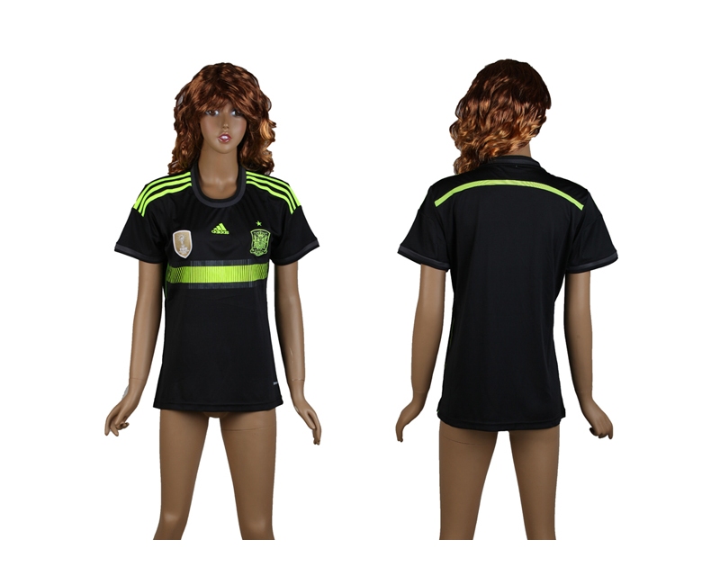 Spain 2014 World Cup Away Soccer Women Jerseys