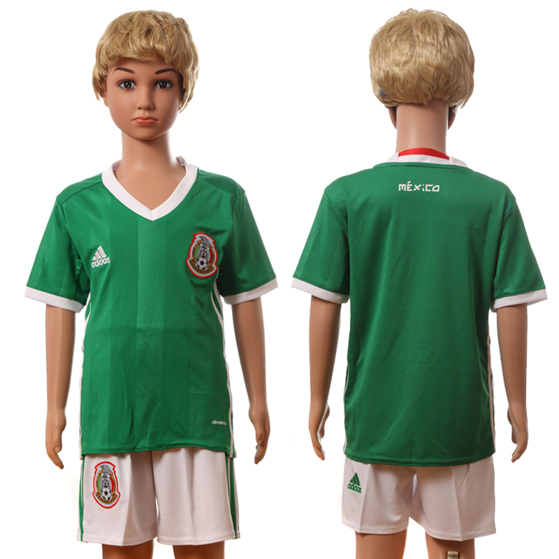 2016-17 Mexico Home Youth Jersey