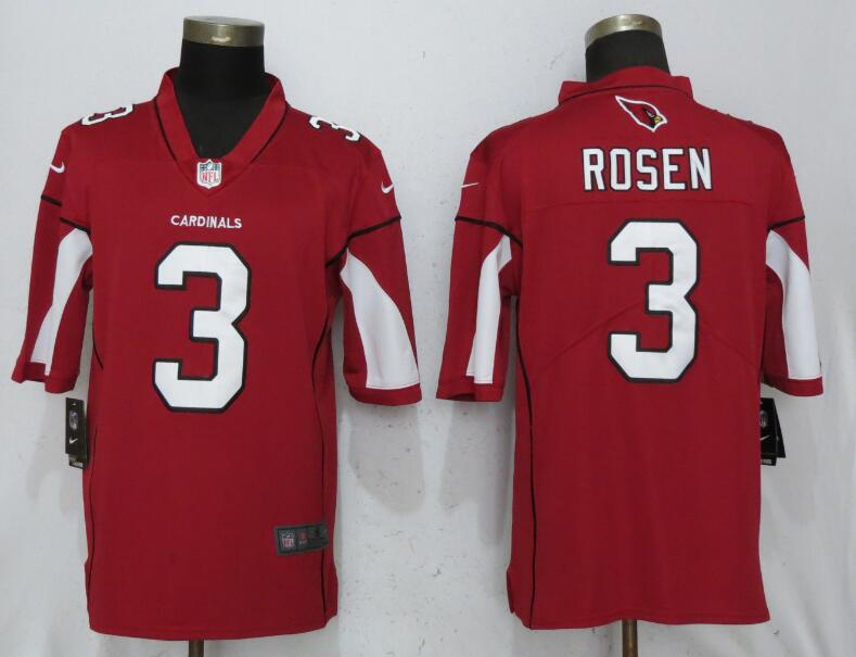 Nike Cardinals 3 Josh Rosen Red Vapor Untouchable Limited Jersey