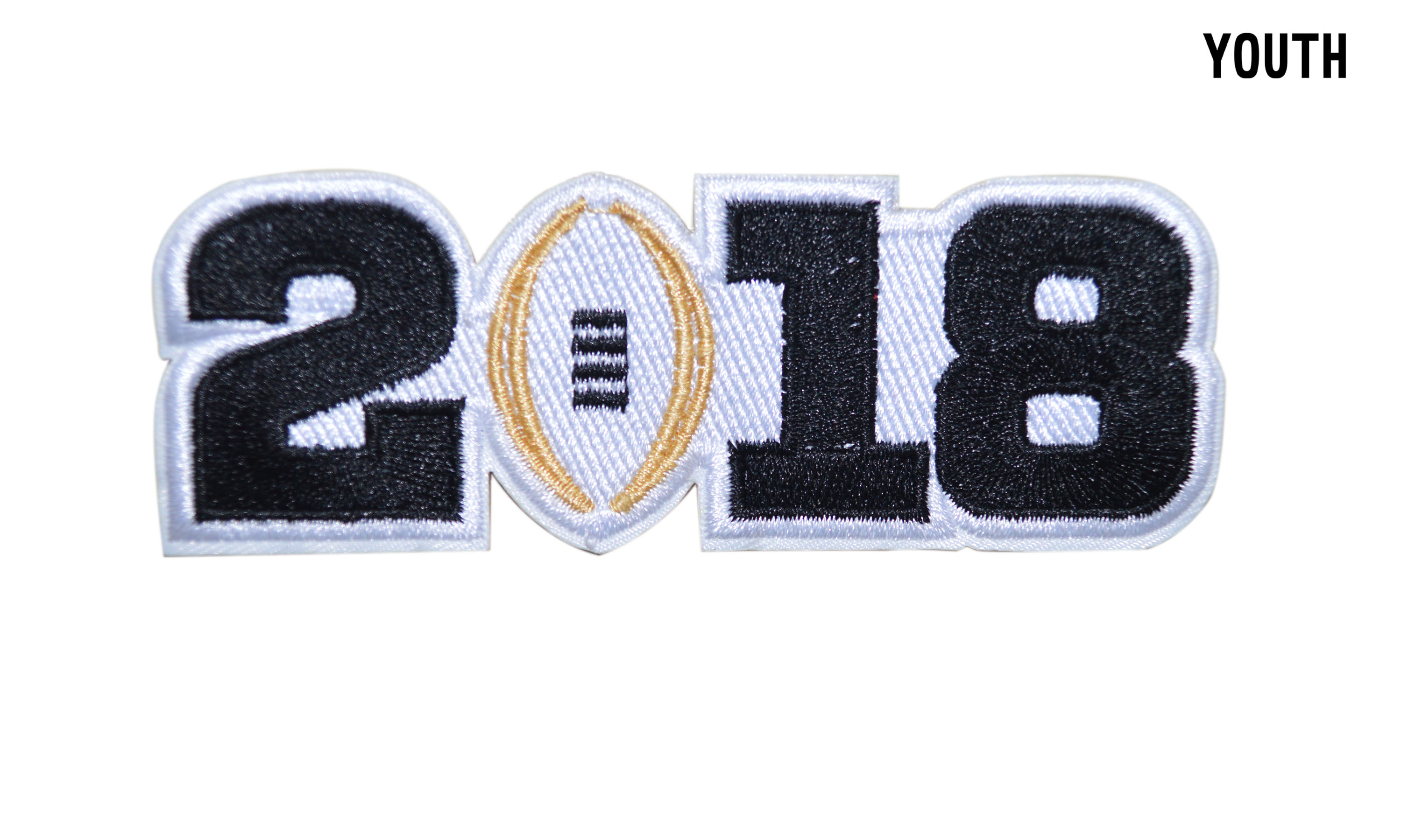 Youth 2018 College Football National Championship Patch White