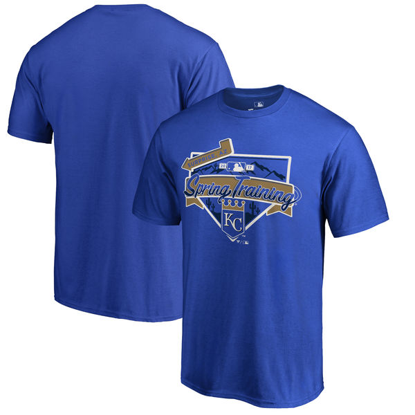 Kansas City Royals Fanatics Branded 2017 MLB Spring Training Logo T Shirt Royal