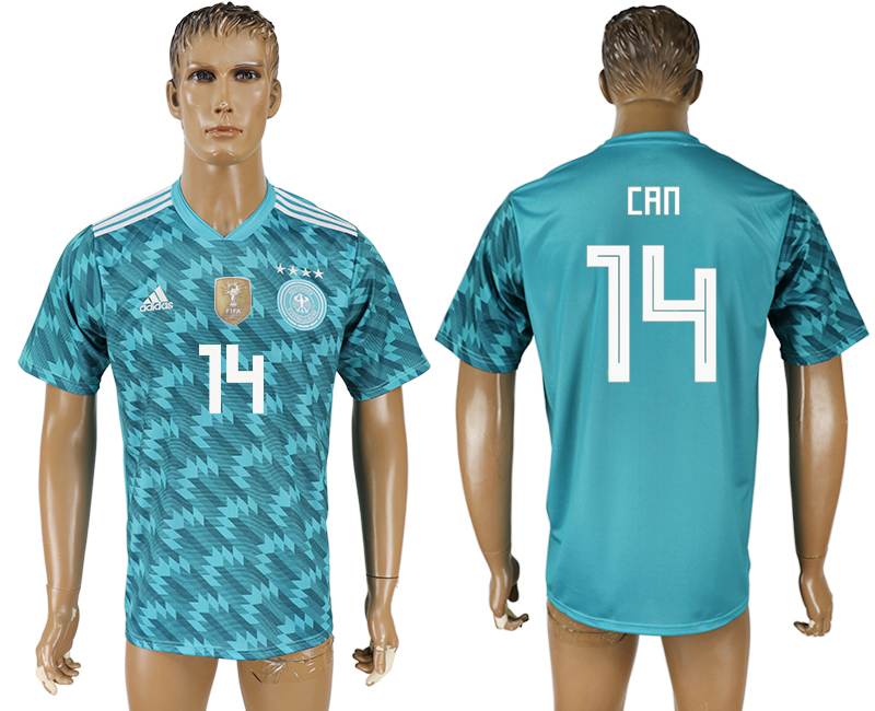 Germany 14 CAN Away 2018 FIFA World Cup Thailand Soccer Jersey - Click Image to Close
