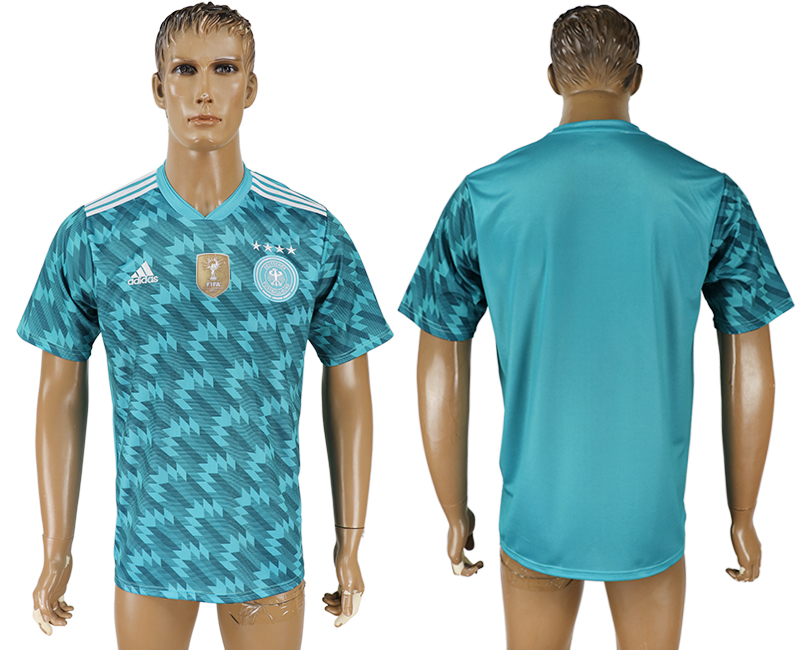 Germany Away 2018 FIFA World Cup Thailand Soccer Jersey - Click Image to Close