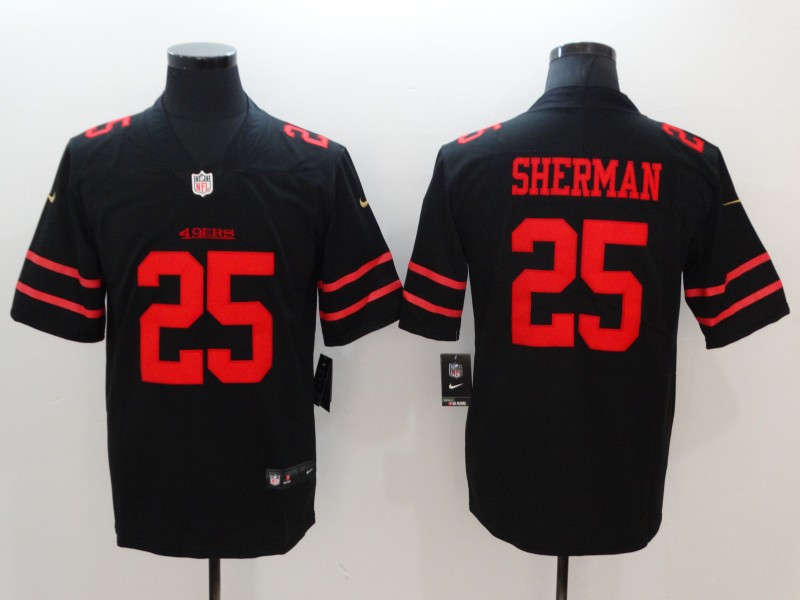 Nike 49ers 25 Richard Sherman Black Youth Vapor Untouchable Player Limited Jersey Nike 49ers 25 Richard Sherman Black Youth Vapor Untouchable Player Limited Jersey
