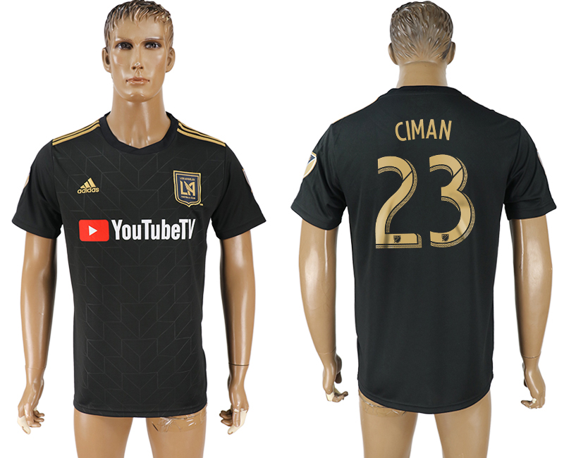 2018-19 Los Angeles FC 23 CIMAN Home Thailand Soccer Jersey