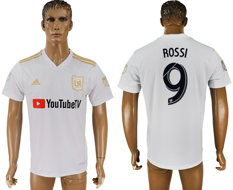 2018-19 Los Angeles FC 9 ROSSI Away Thailand Soccer Jersey