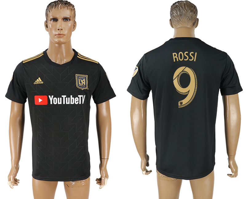 2018-19 Los Angeles FC 9 ROSSI Home Thailand Soccer Jersey