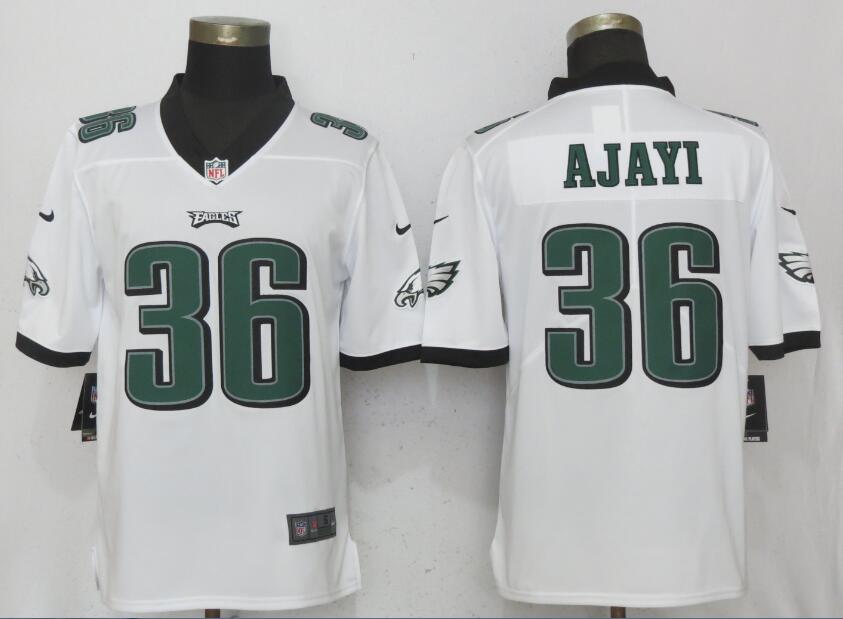 Nike Eagles 36 Jay Ajayi White Youth Vapor Untouchable Player Limited Jersey