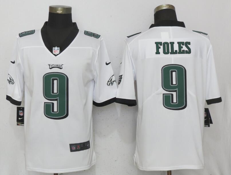 Nike Eagles 9 Nick Foles White Youth Vapor Untouchable Player Limited Jersey