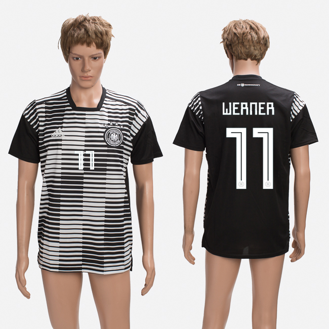 Germany 11 WERNER Training 2018 FIFA World Cup Thailand Soccer Jersey - Click Image to Close
