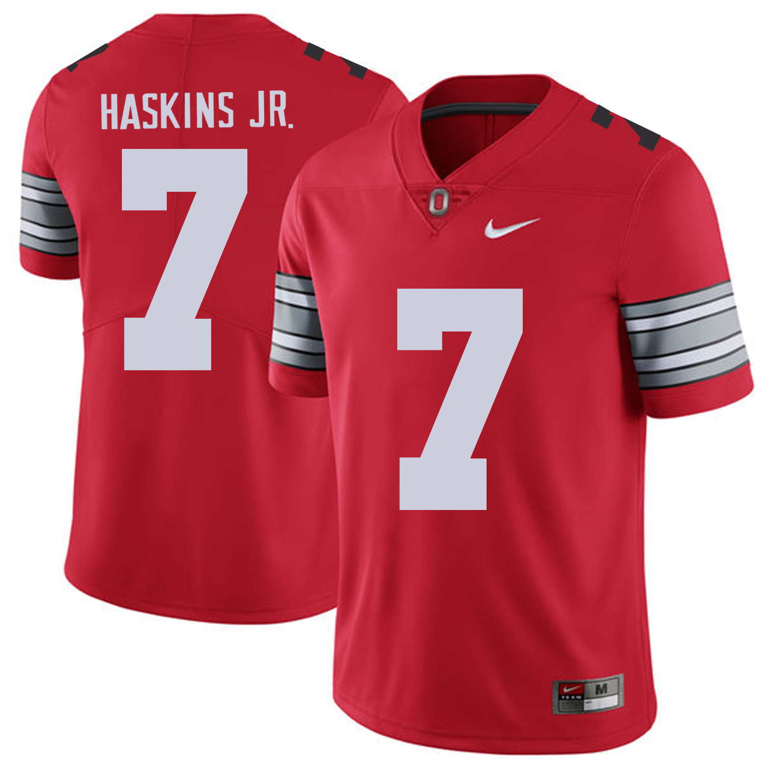 Ohio State Buckeyes 7 Dwayne Haskins Jr Red 2018 Spring Game College Football Limited Jersey